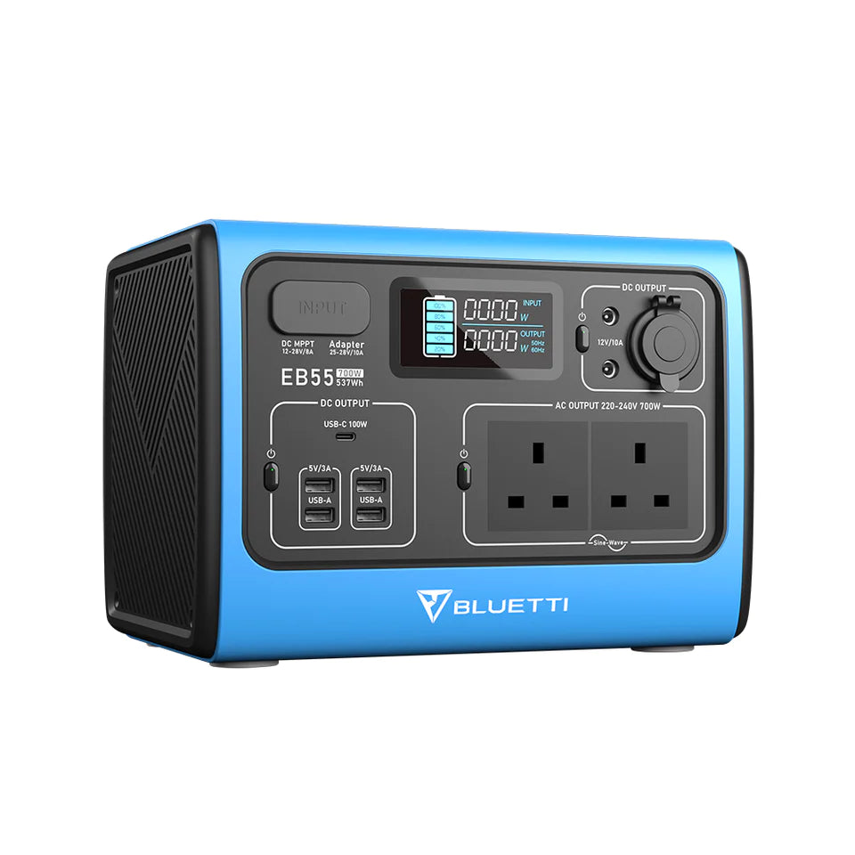 BLUETTI EB55 Portable Power Station | 700W 537Wh - BLUETTI KE BLUETTI EB55 Portable Power Station | 700W 537Wh - BLUETTI KE