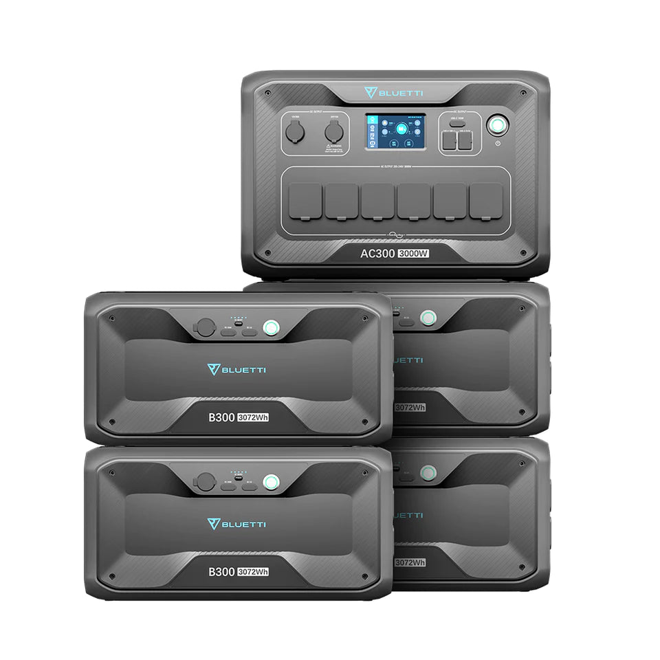 BLUETTI AC300 + B300 Home Battery Backup