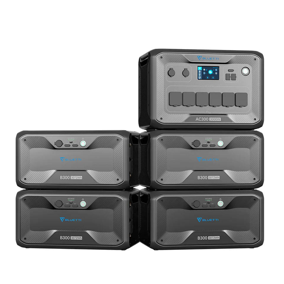 BLUETTI AC300 + B300 Home Battery Backup